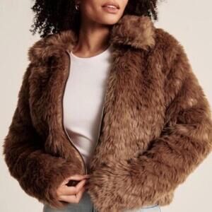 Abercrombie & Fitch Women's Brown Jacket